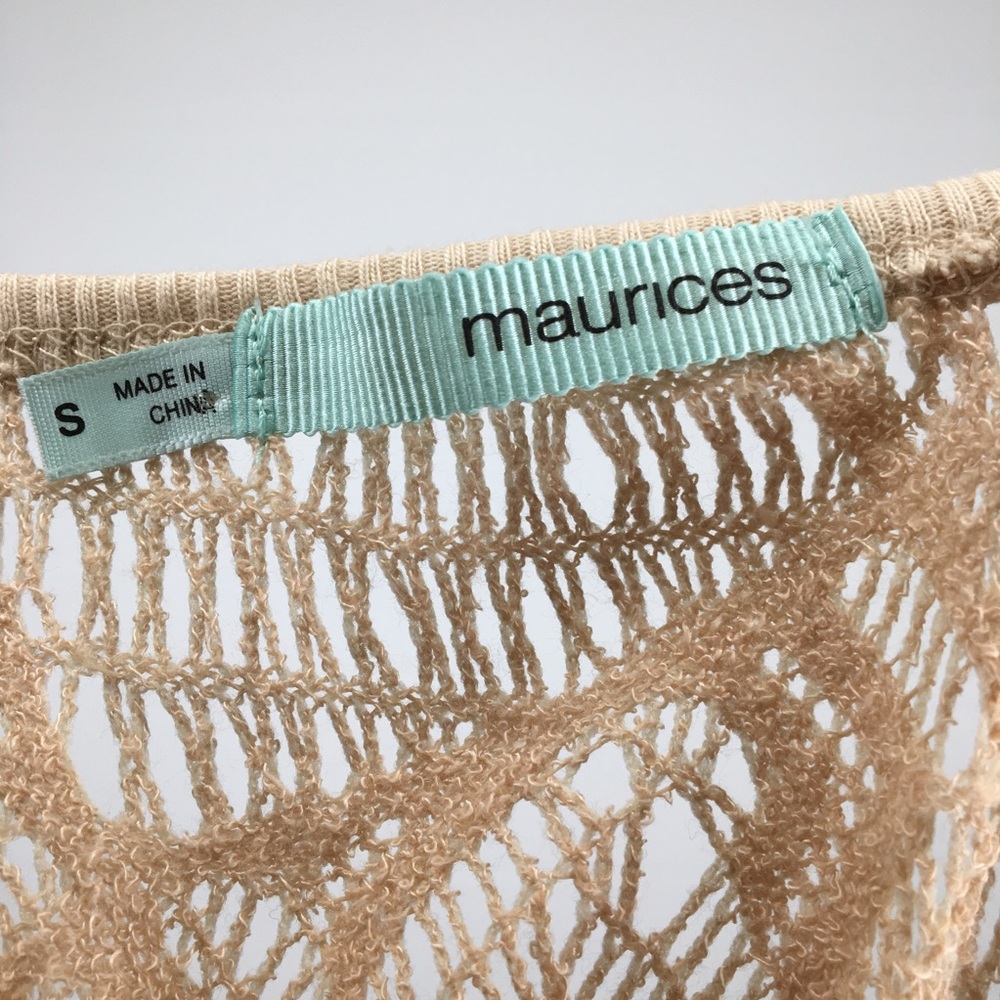 🏝 Coverup Crochet Racerback Tank Small - Picture 4 of 6
